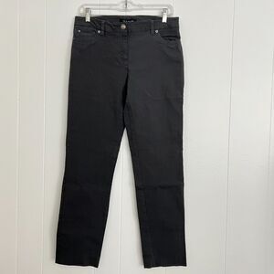 Zac & Rachel Charcoal Gray Ankle Pants 6